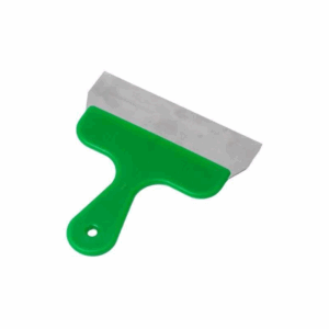Raspador Manual con Mango de Plástico 20 cm, Verde