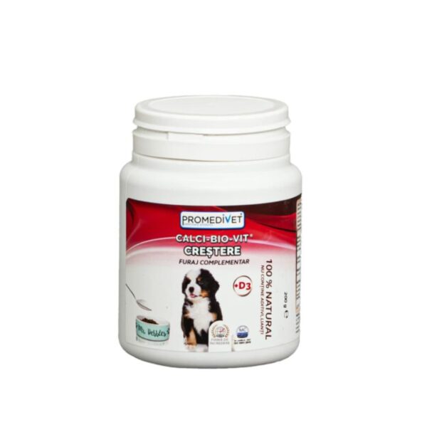 Calci Bio Vit – Complemento Nutricional para Cachorros y Hembras Lactantes.