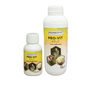 Pro-Vit AD3E – Multivitamínico para Gallinas, Conejos y Animales de Granja