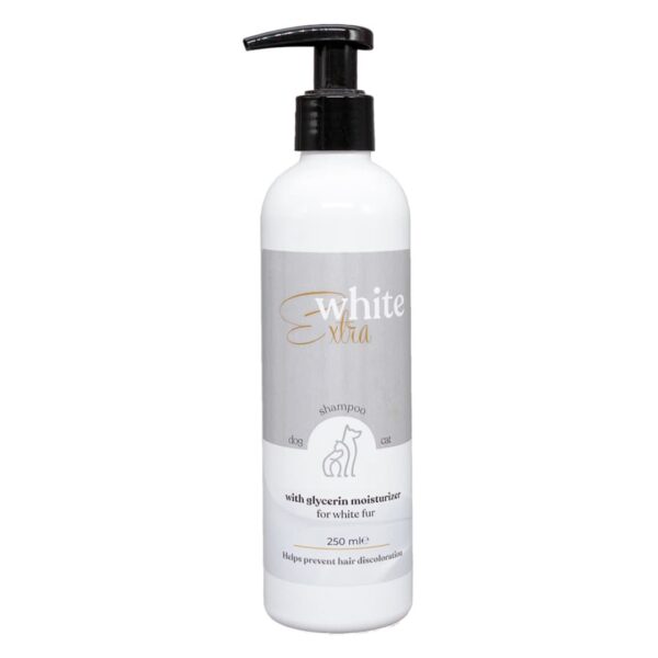 Premium-Vital Champú Extra Blanco para Perros y Gatos – 250 ml