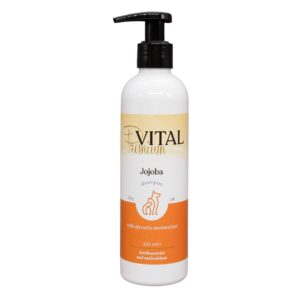 Premium-Vital Champú de Jojoba para Perros y Gatos – 250 ml