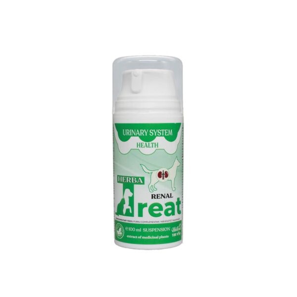 Herba-Treat Renal – Problemas Renales y Piedras en los Riñones en Perros y Gatos