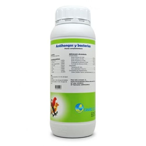 Antihongos & Bacterias 1 L Canariz 2 – Canarios y Aves Ornamentales