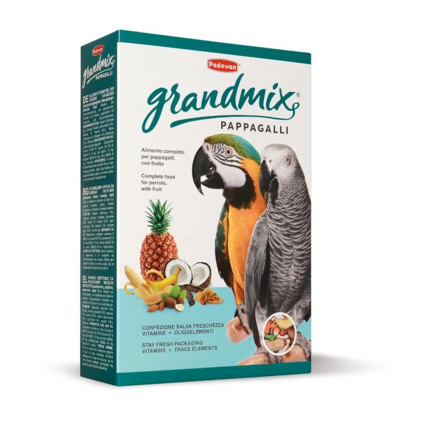 Mezcla premium para loros GrandMix 600 g PADOVAN