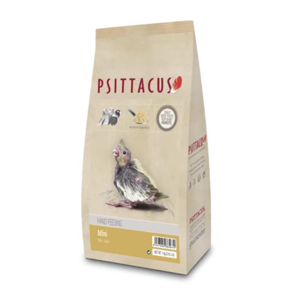 Papilla Mini Cría de psitácidas pequeñas Psittacus 1 kg