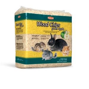 Lecho de viruta para roedores aroma manzana WoodChips PADOVAN 1KG / 14 L