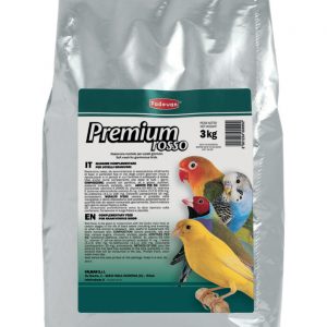 Pasta nutritiva roja para canarios y periquitos Premium Rosso 3 kg