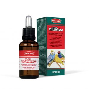 Suplemento multivitamínico líquido para pájaros y aves pequeñas PADOVAN 30 ml