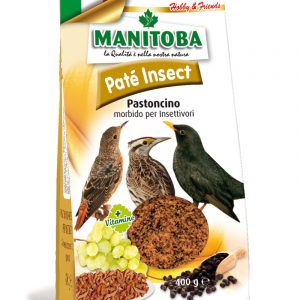 Manitoba Paté Insect pasta de cría para aves insectívoras 400 g