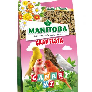 Manitoba Gran Festa Mix Canarino alimento completo para canarios 500 g