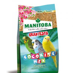 Manitoba Gran Festa Cocorite Mix alimento completo para periquitos 500 g