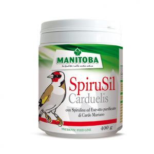 Manitoba Espirusil Carduelis suplemento con espirulina para jilgueros 400 g