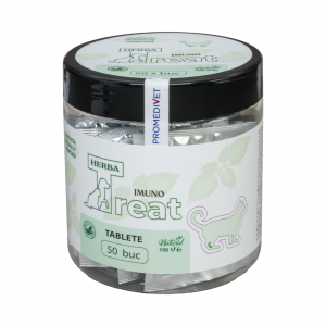 Herba-Treat Imuno tabletas suplemento inmunoestimulante para gatos 50 tabletas