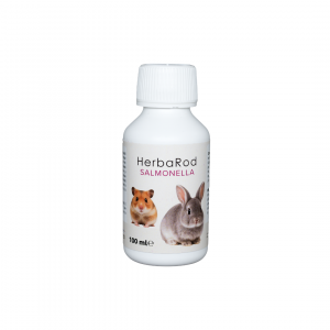Herba Rod Salmonella soporte digestivo antibacteriano para roedores 100 ml